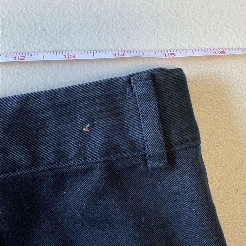 L.L. Bean Classic Fit Blue Khaki Pants (Petite) - Picture 5 of 7